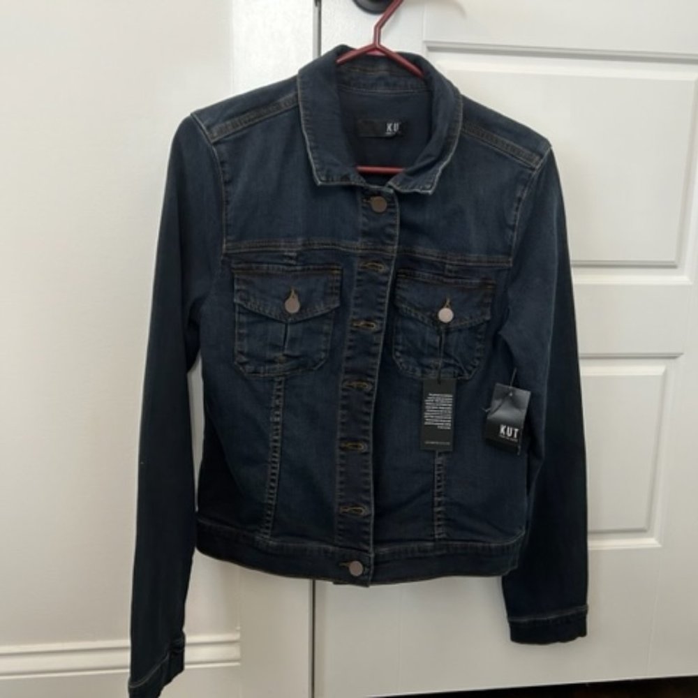 Kut from the Kloth Amelia Denim Jacket (Enlighten Wash)